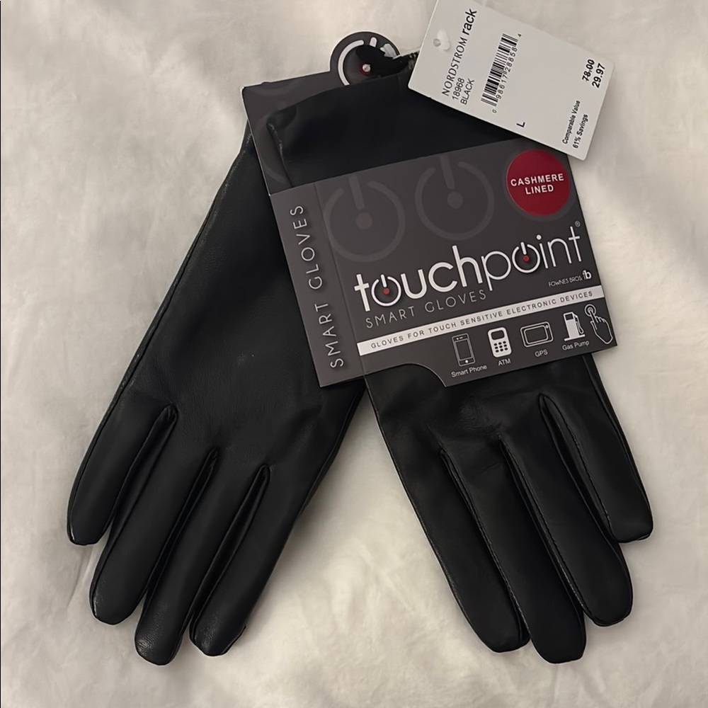 Black Smart Gloves